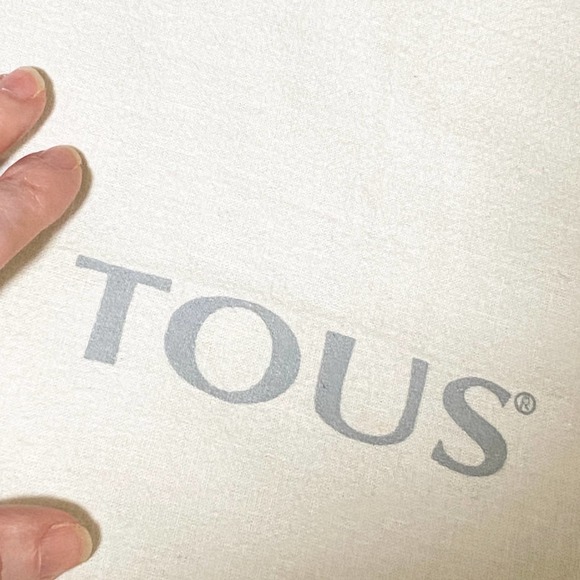 TOUS Large Tote Bear Duffle Messenger Dust Bag XL Signature Sleeper 21" 20.5" - Picture 5 of 5